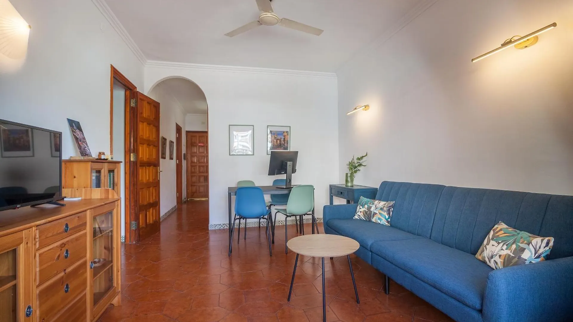 Apartment Paraiso Bamboo - Fibre Net, Heart Of The Los Gigantes, 2 Bedrooms, 2 Bathrooms, Tv Channels Acantilado de los Gigantes